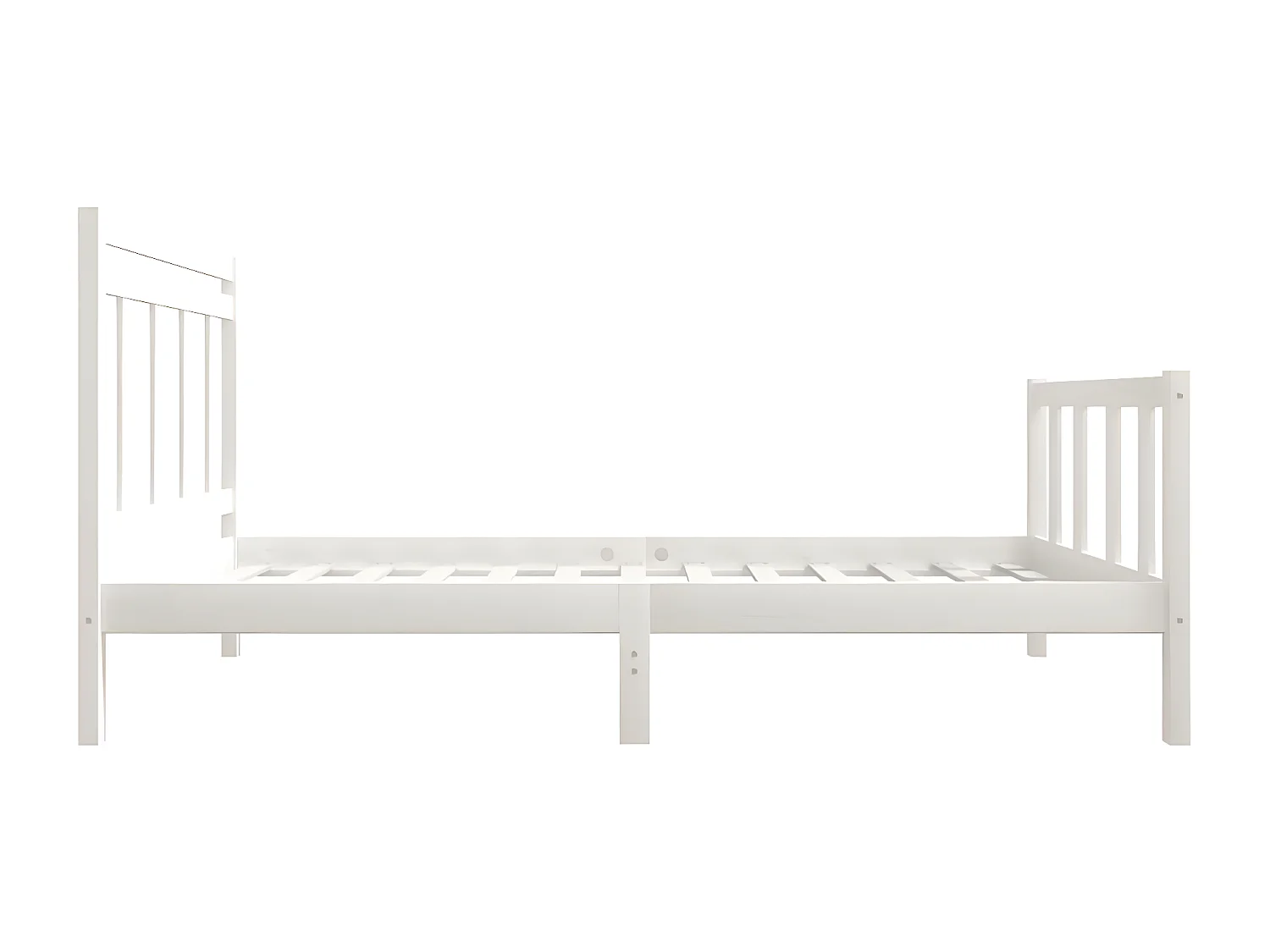 Cama para cães 75,5x55,5x28 cm madeira de pinho maciça PT922462