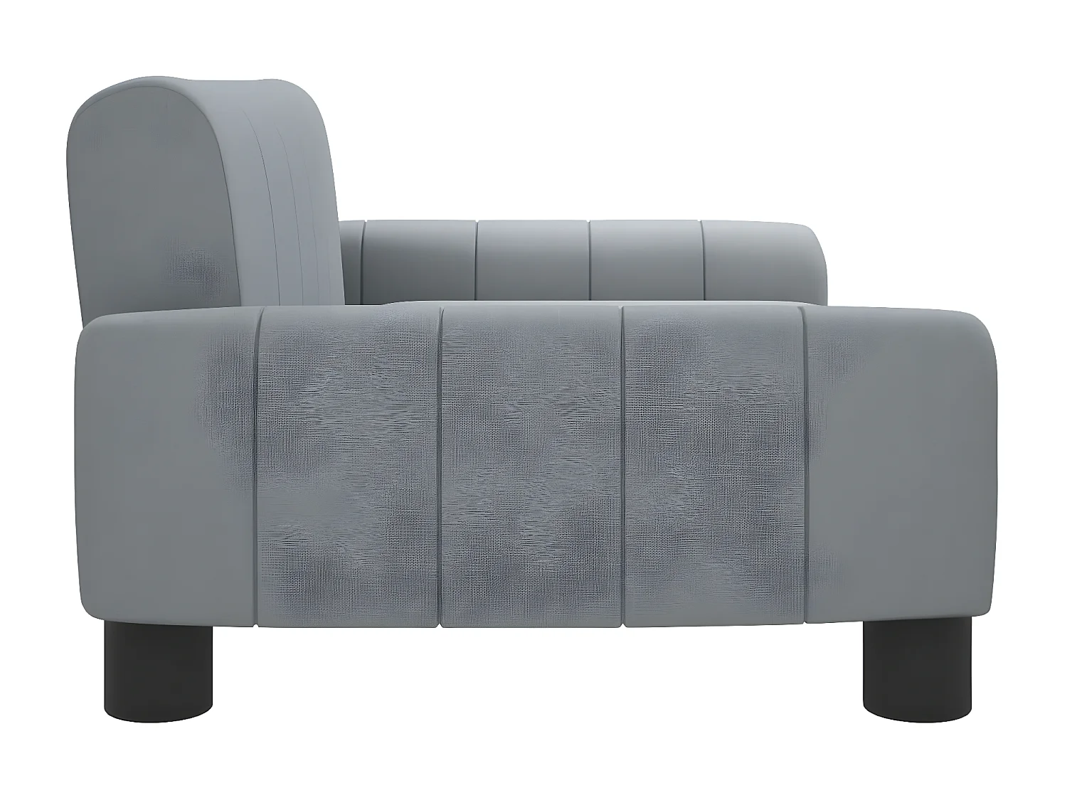 Cama para cães 70x45x30 cm tecido cinzento-claro PT967763