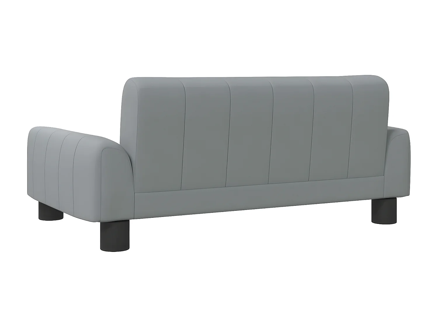 Cama para cães 70x45x30 cm tecido cinzento-claro PT967763