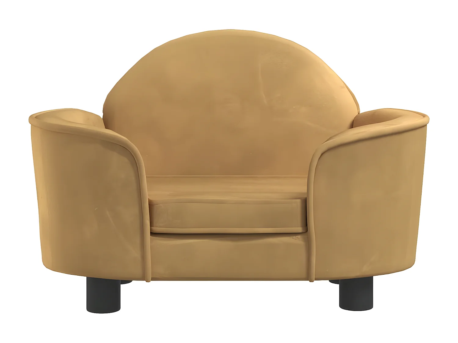 Cama para cães 66x40x45 cm veludo castanho PT686053