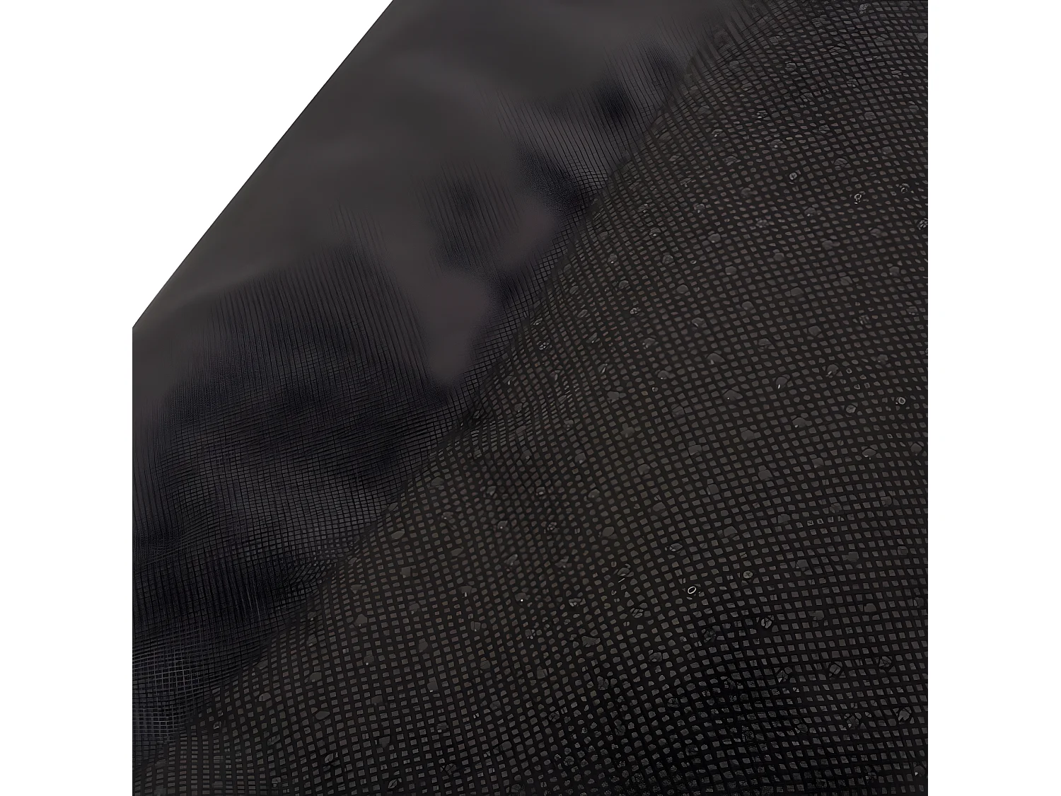 Cama para perro con cojín acolchado talla S negra ES268280