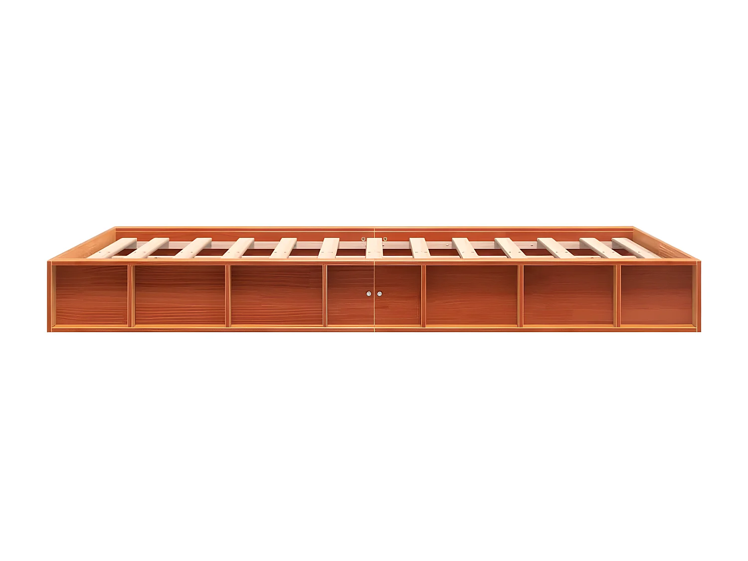 Cama para perros de cuero sintético crema 90x53x30 cm ES714782