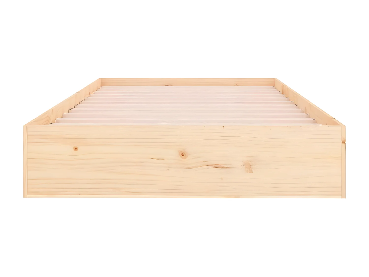 Cama para cães 95,5x65,5x28 cm madeira de pinho maciça branco PT511077