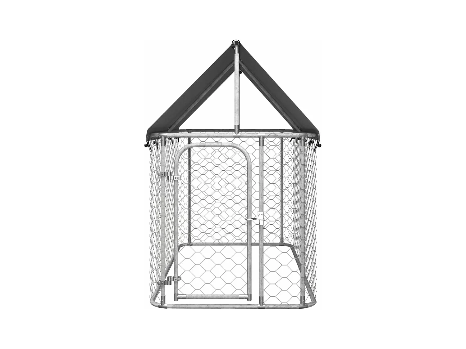 Chenil extérieur avec toit 200x100x150 cm RG3Q50706