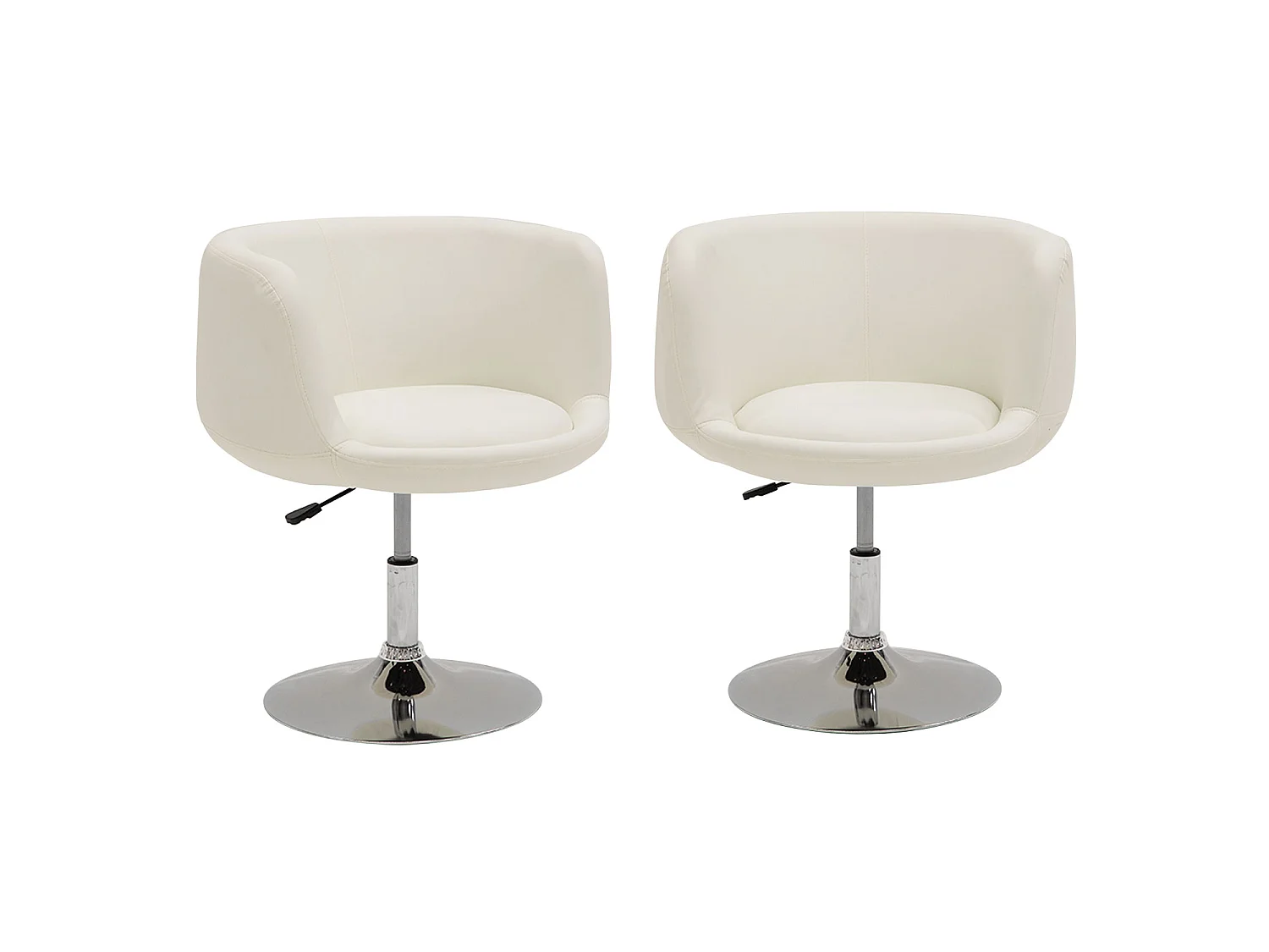 Taburete de bar blanco NOLAN