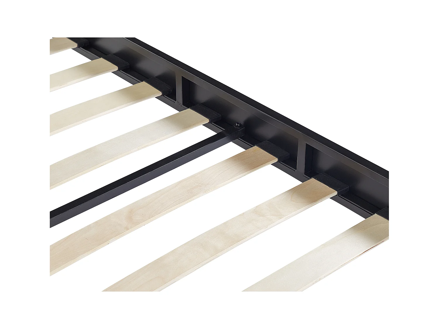 Cama Metal VAURS 160 x 200 cm Negro