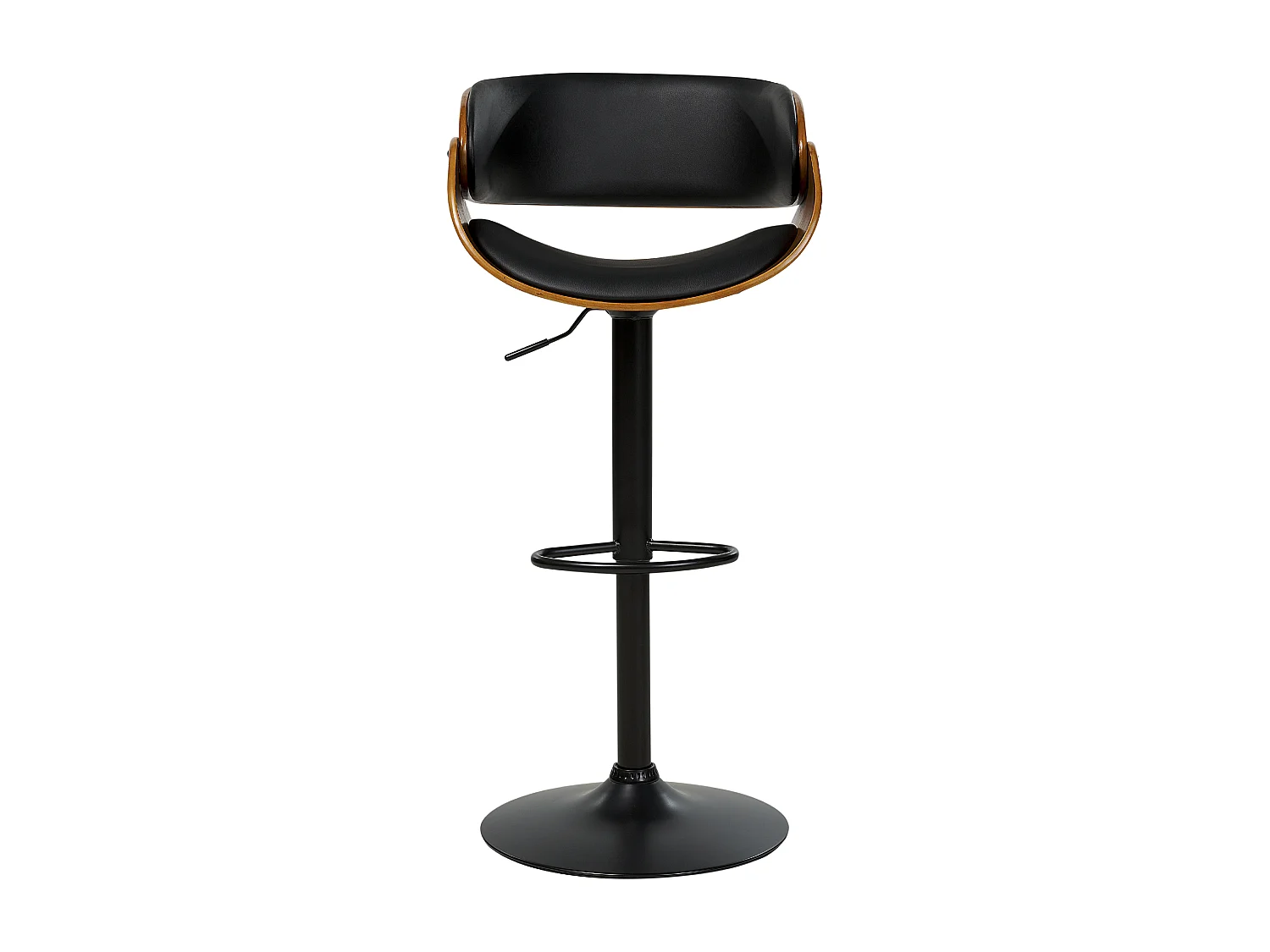 Metallbett mit Lattenrost 160 x 200 cm schwarz modern Industrie-Design Vaurs