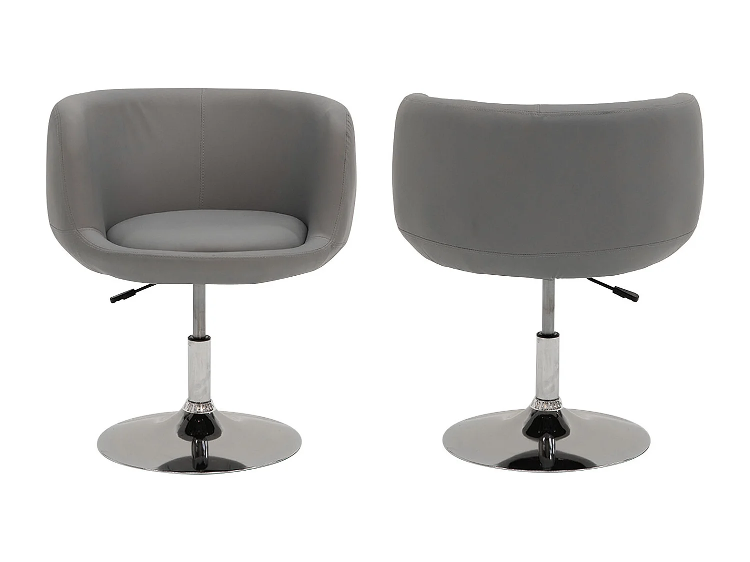 Banco de bar NOLAN cinzento