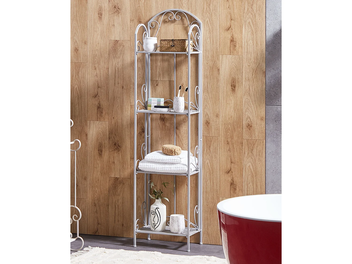 Meuble de rangement VALDIVIA Métal Gris