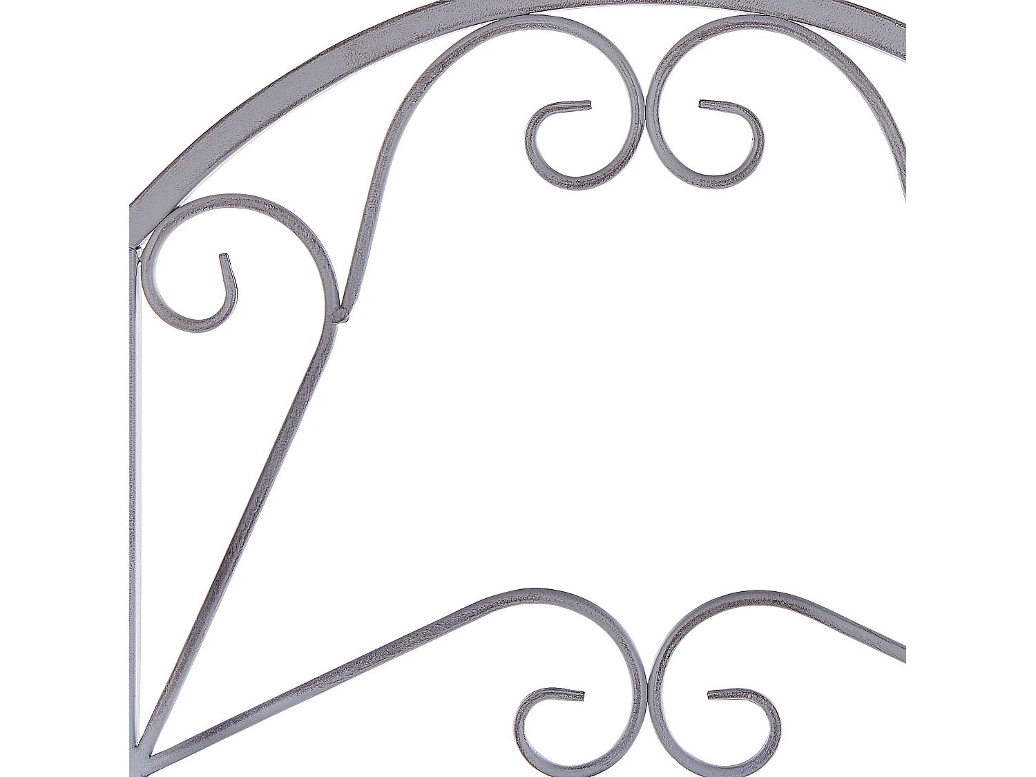 Estante metálica cinzenta com 4 prateleiras VALDIVIA