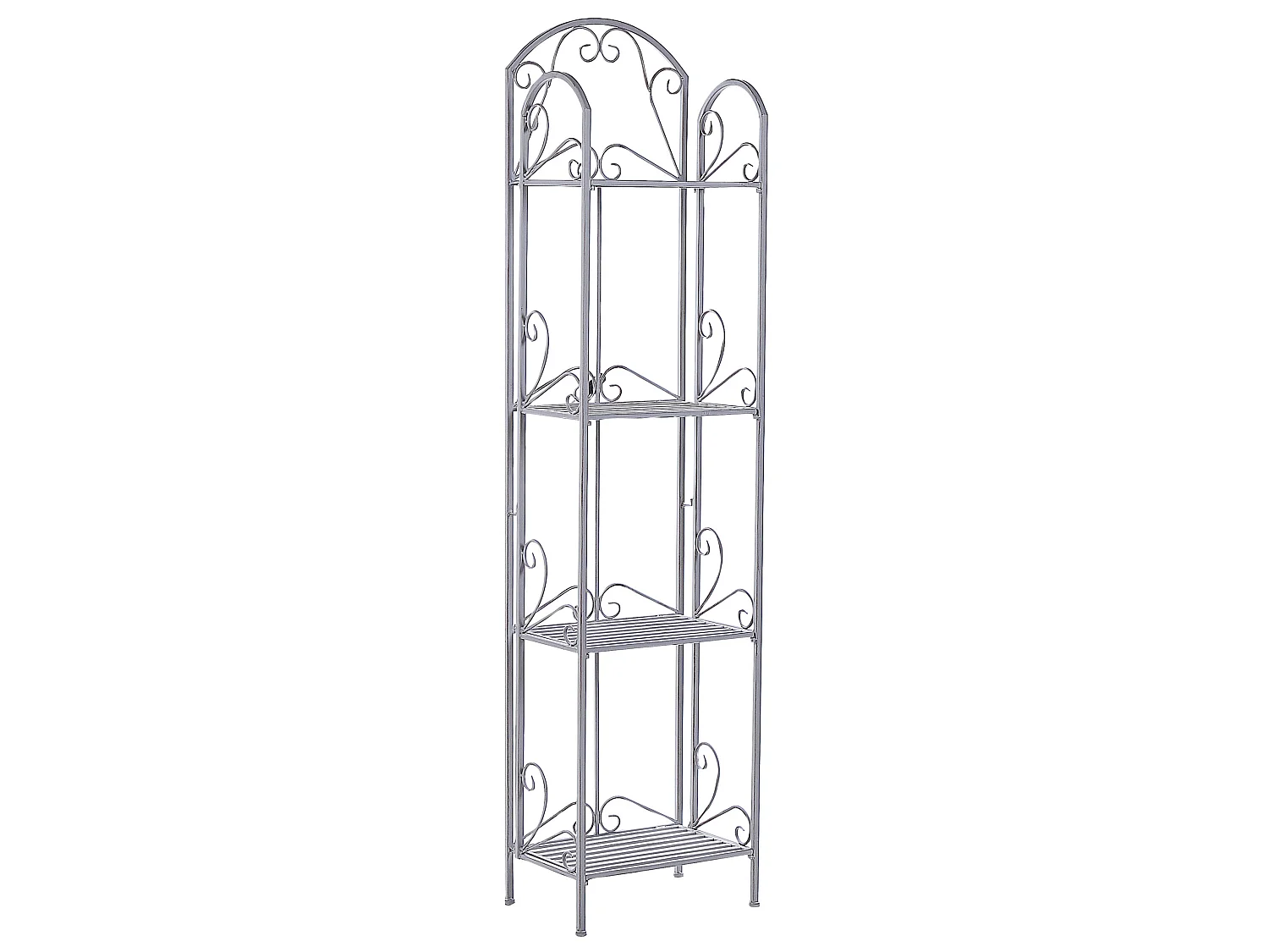 Shelving Unit VALDIVIA Metal Grey