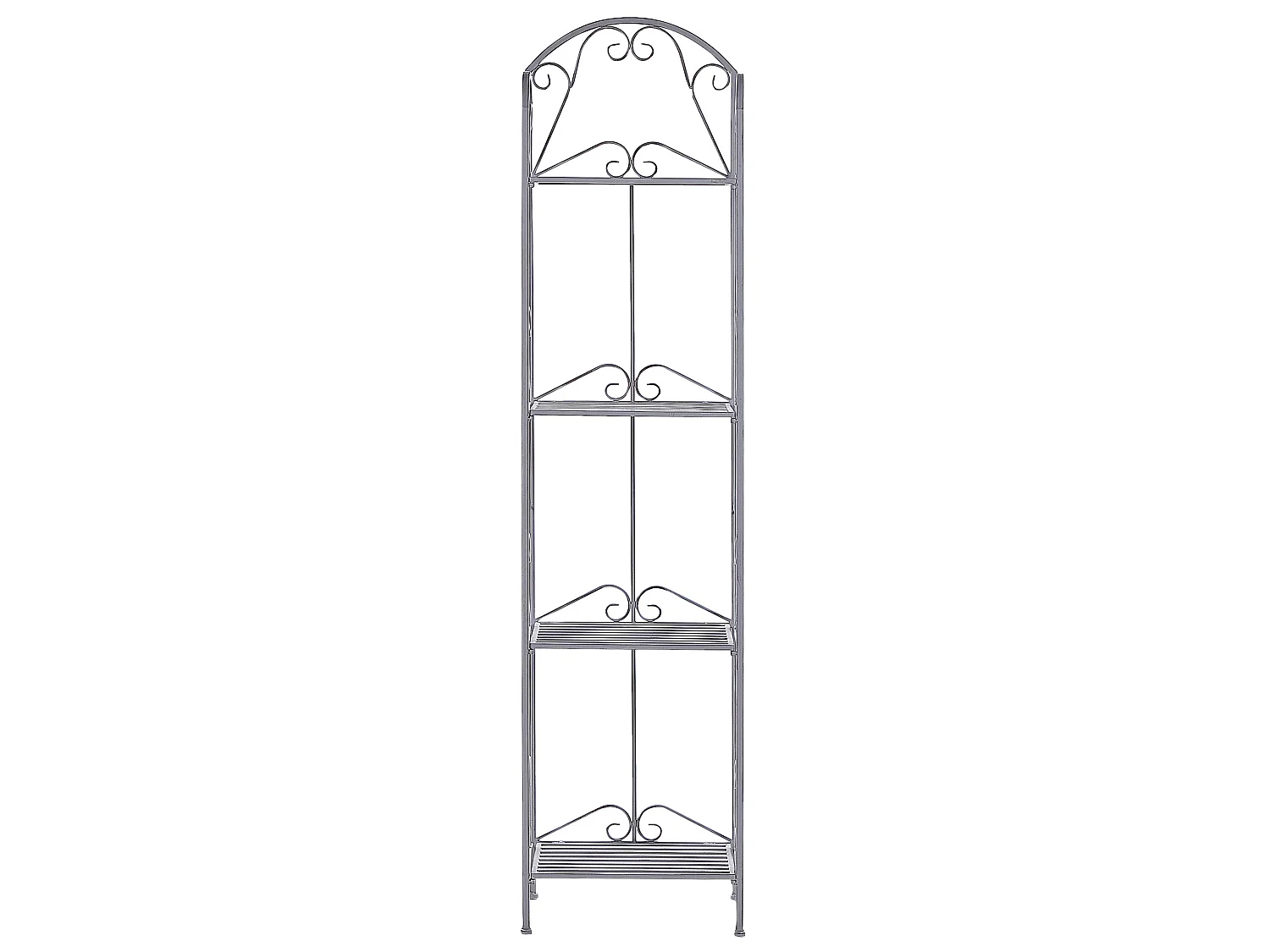 Shelving Unit VALDIVIA Metal Grey