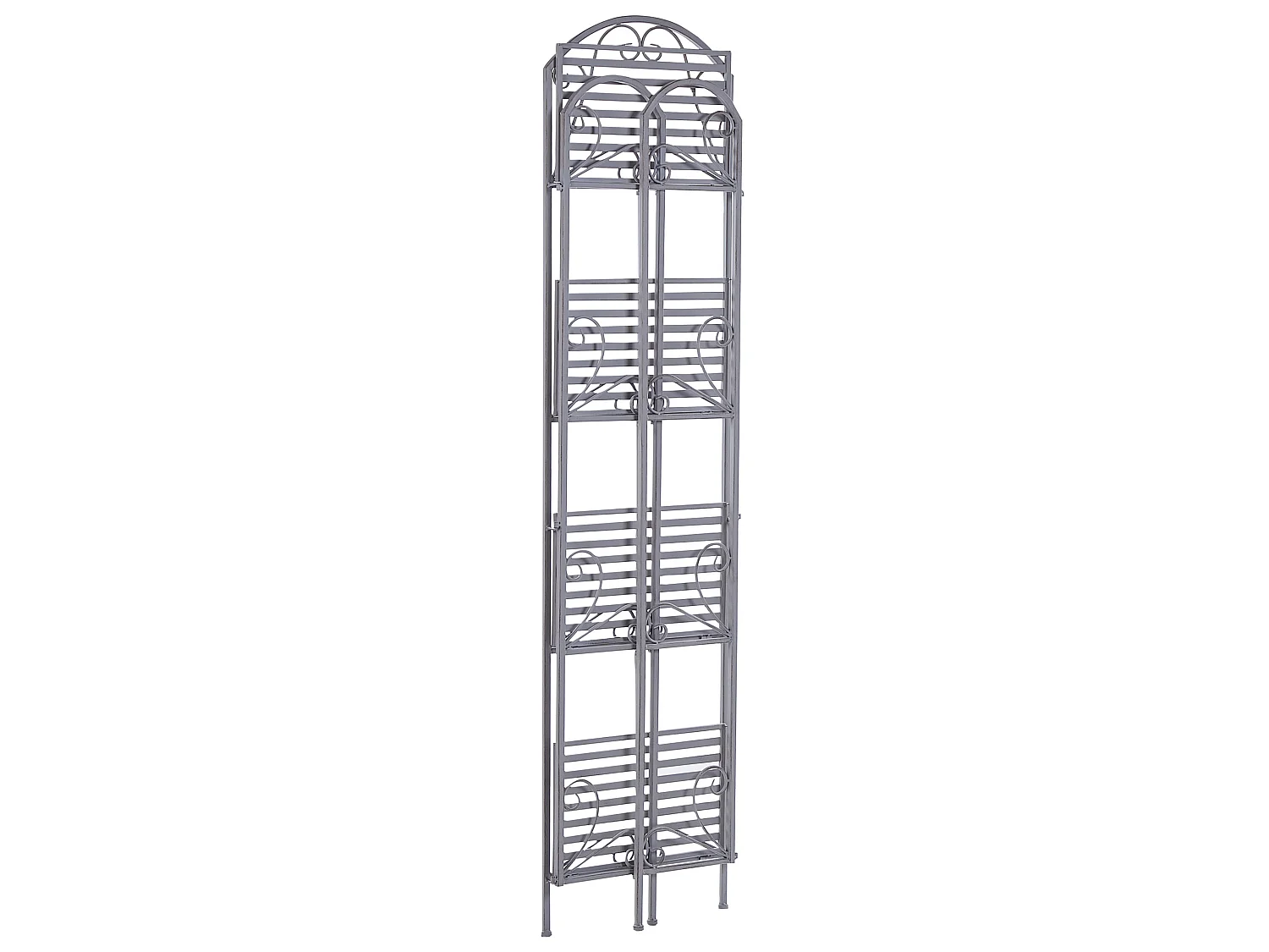 Shelving Unit VALDIVIA Metal Grey