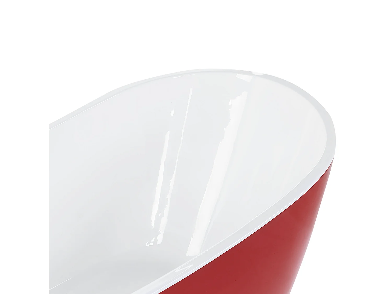 Banheira autónoma ANTIGUA 1800 x 780 mm Vermelho