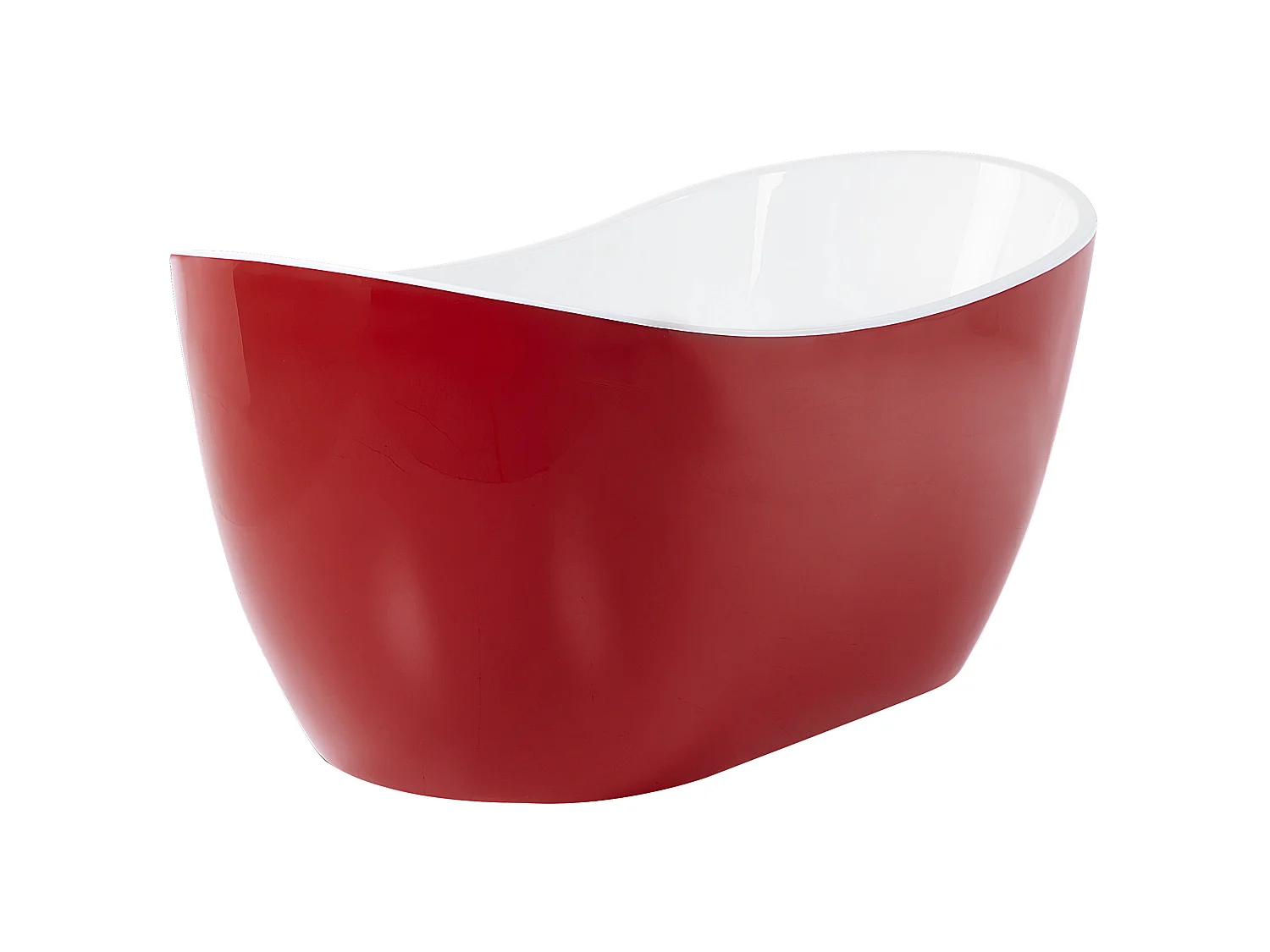 Baignoire îlot ANTIGUA 150 x 75 cm Rouge