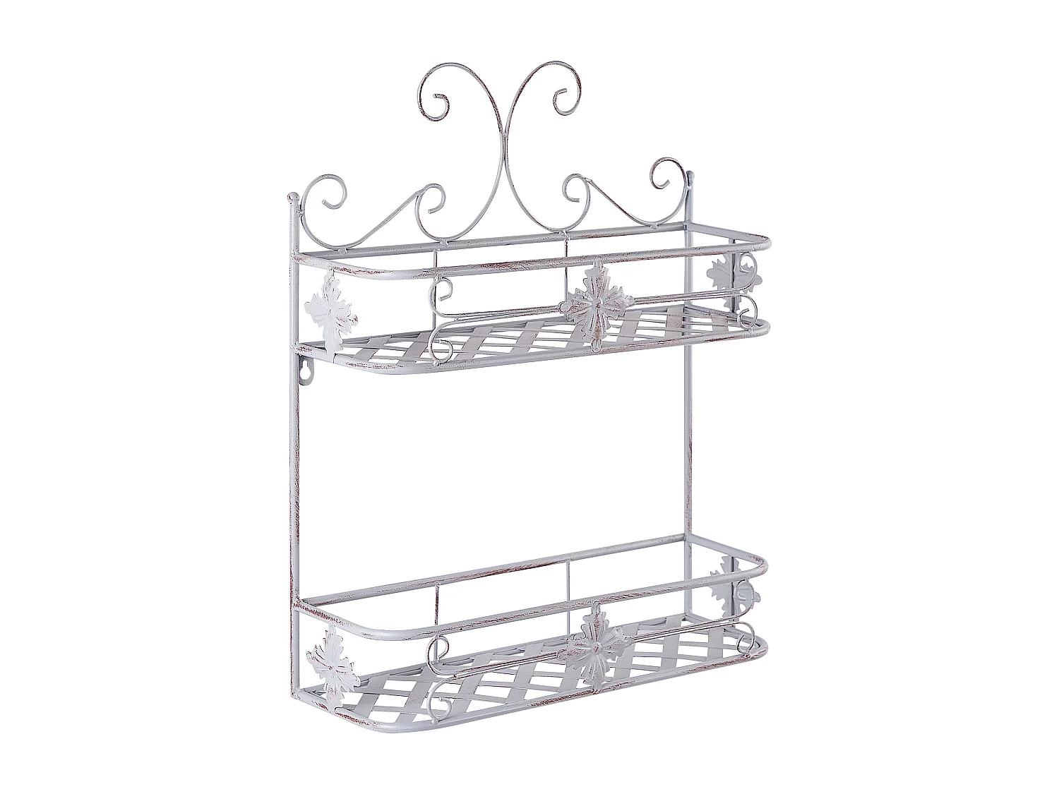 Scaffale bagno metallo grigio 52 x 42 cm MARAYES