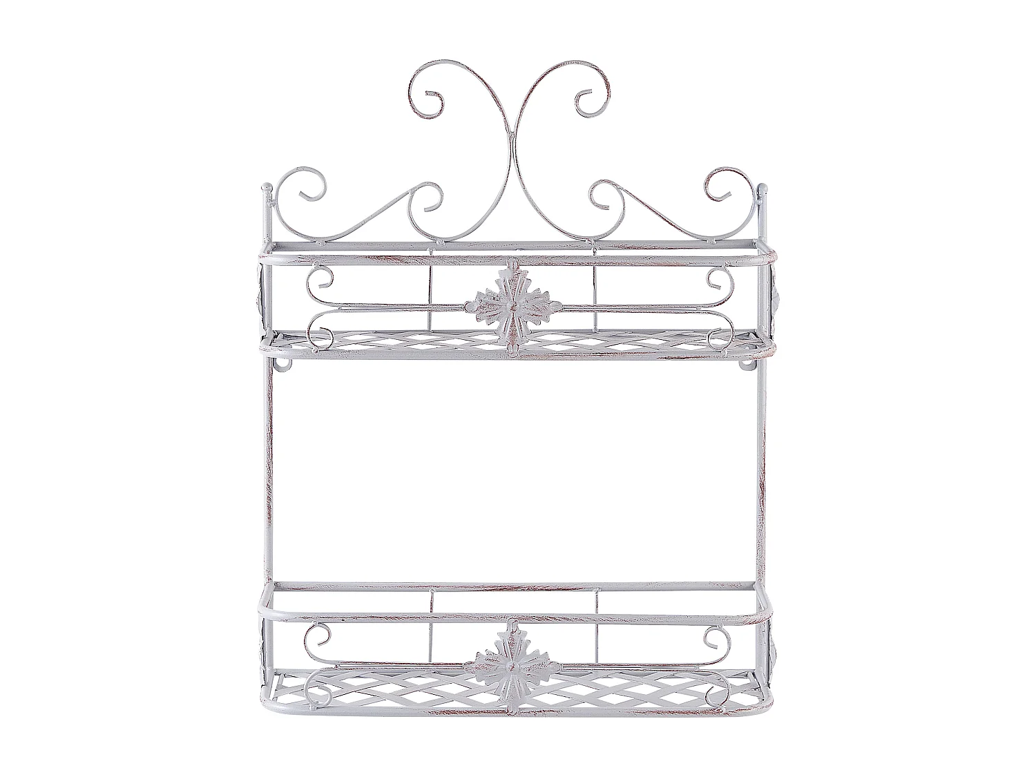 Scaffale bagno metallo grigio 52 x 42 cm MARAYES