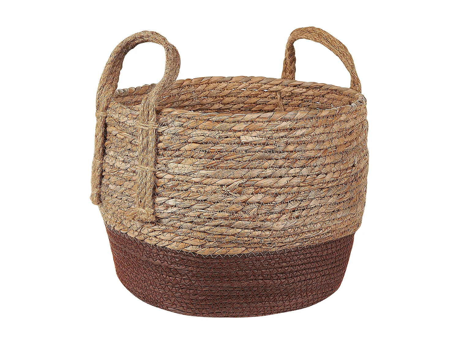 Conjunto de 2 vasos para plantas PALADJU Vime 30/25 cm Natural