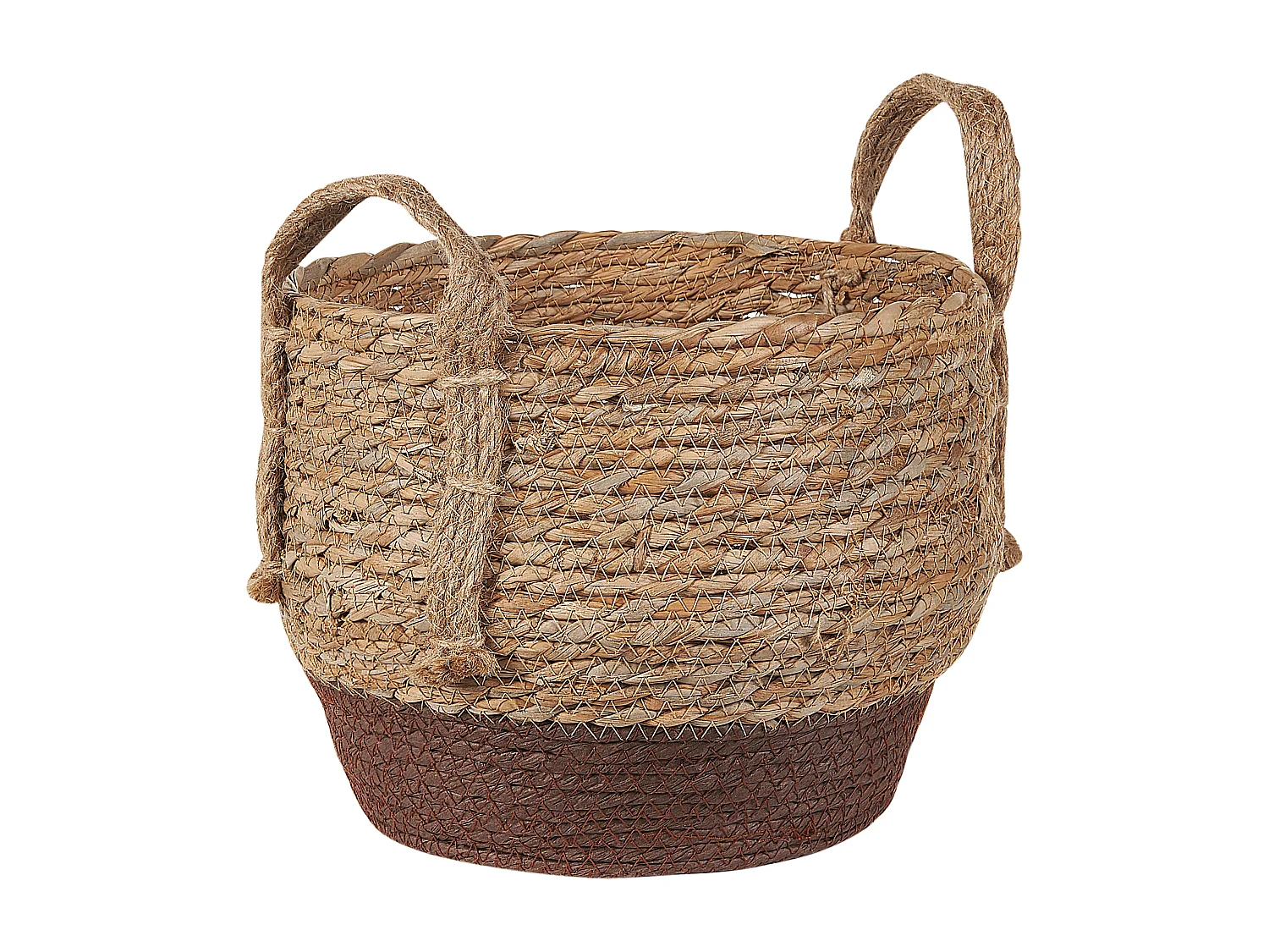 Set van 2 bloempotten PALADJU Wicker 30/25 cm Natuurlijk