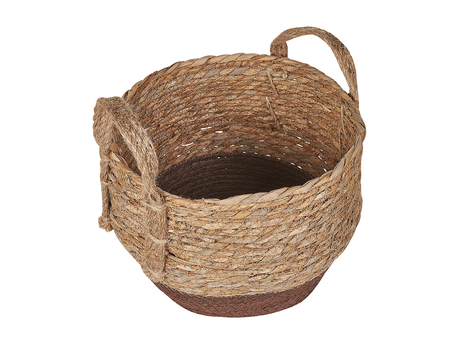 Set van 2 bloempotten PALADJU Wicker 30/25 cm Natuurlijk
