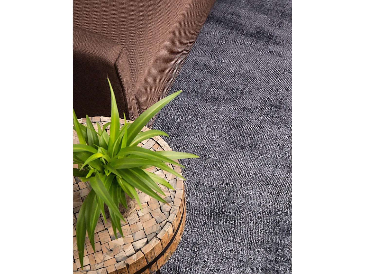 Tapis GESI Gris 80 x 150 cm
