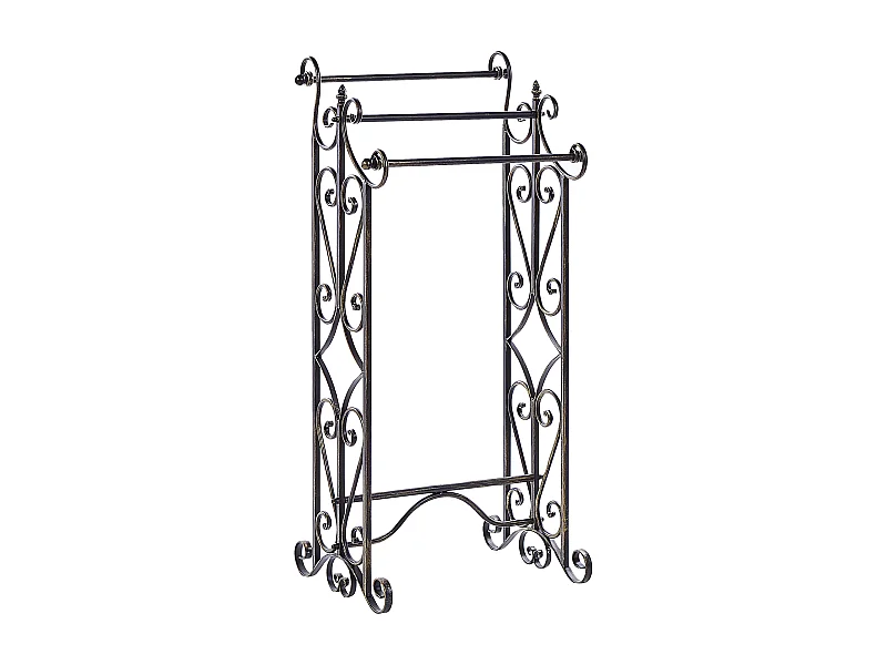 Porte-serviettes CHILLAN Métal Noir