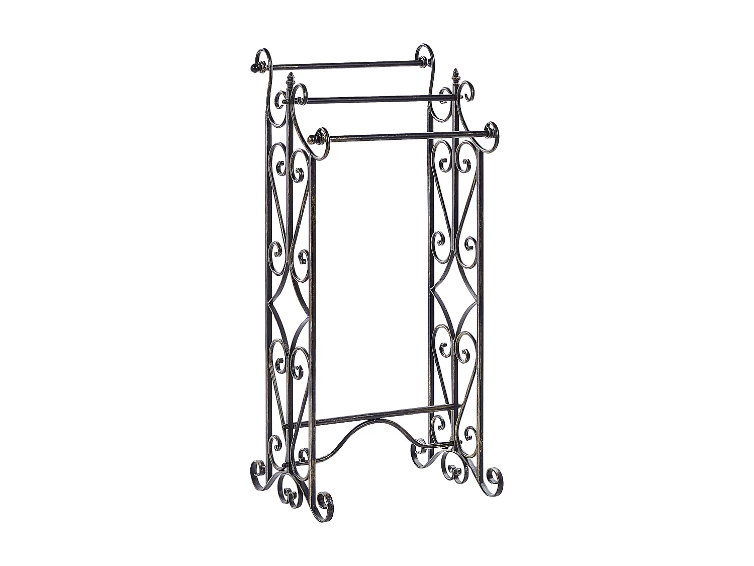 Porte-serviettes CHILLAN Métal Noir