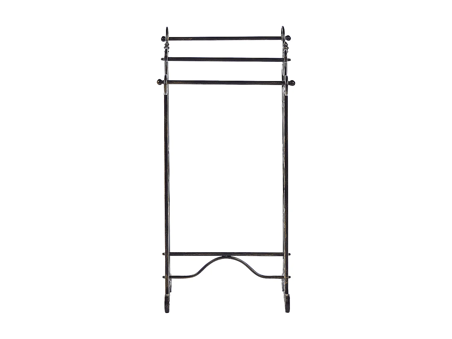 Porte-serviettes CHILLAN Métal Noir