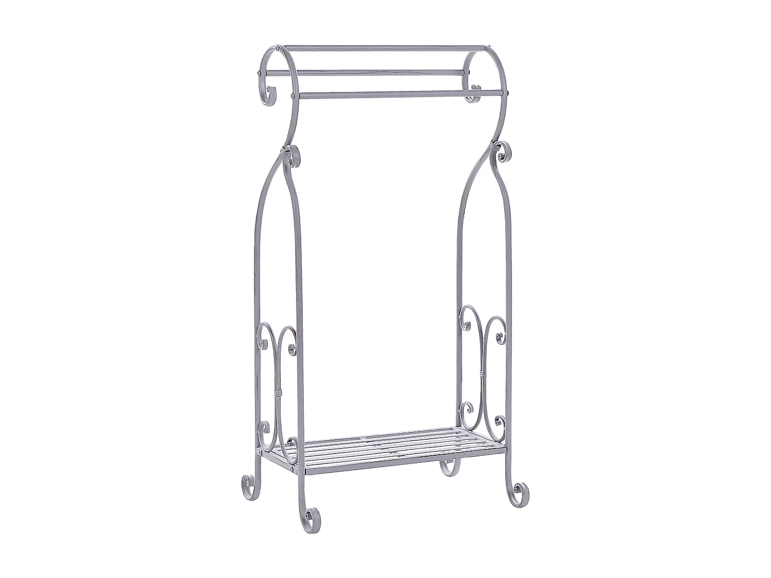 Porte-serviettes LINARES Métal Gris