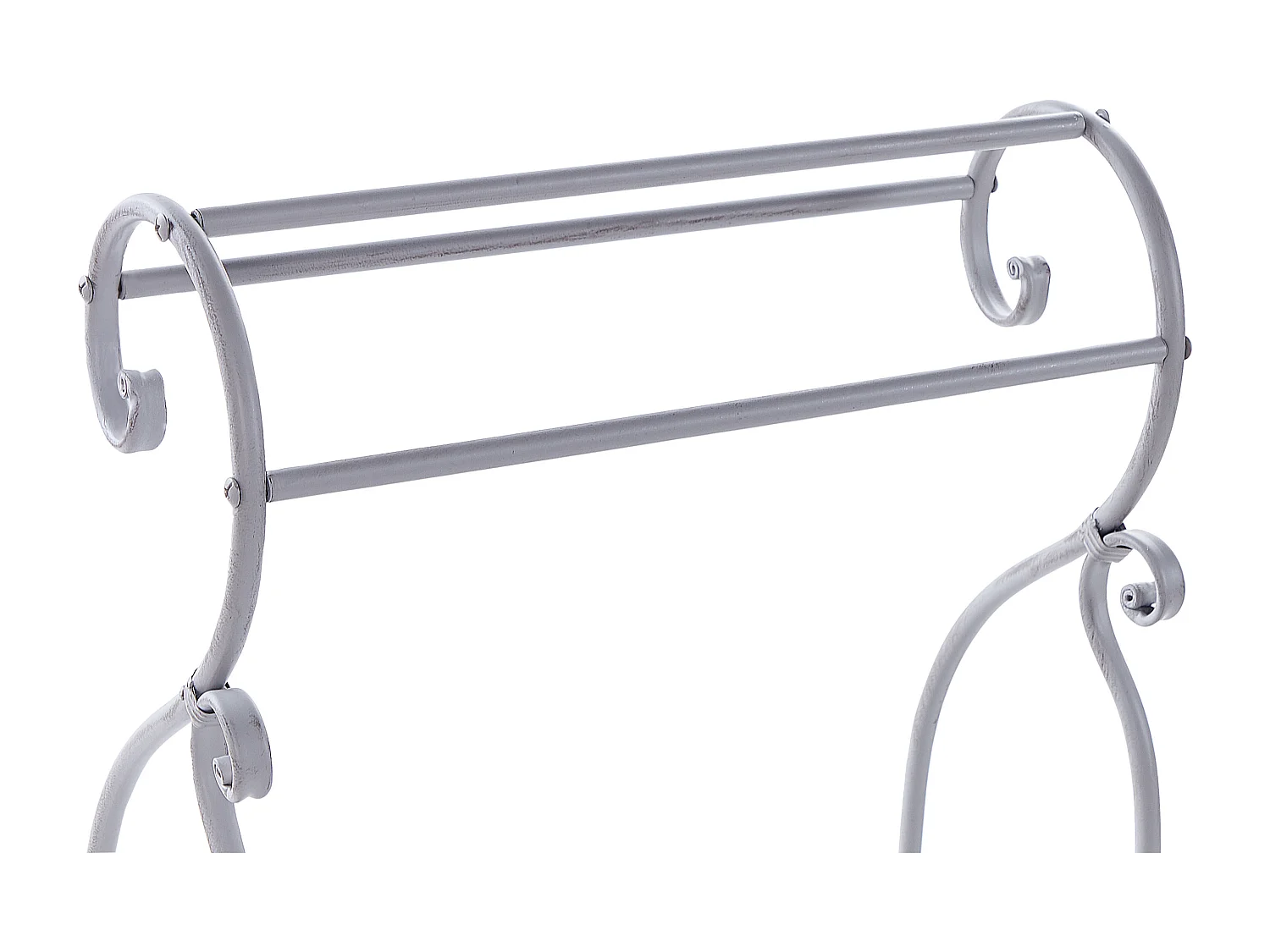 Porte-serviettes LINARES Métal Gris