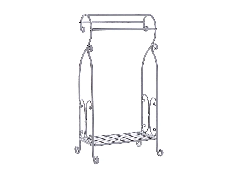 Porte-serviettes LINARES Métal Gris