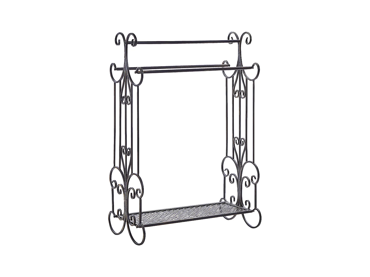 Porte-serviettes GLADIS Métal Noir