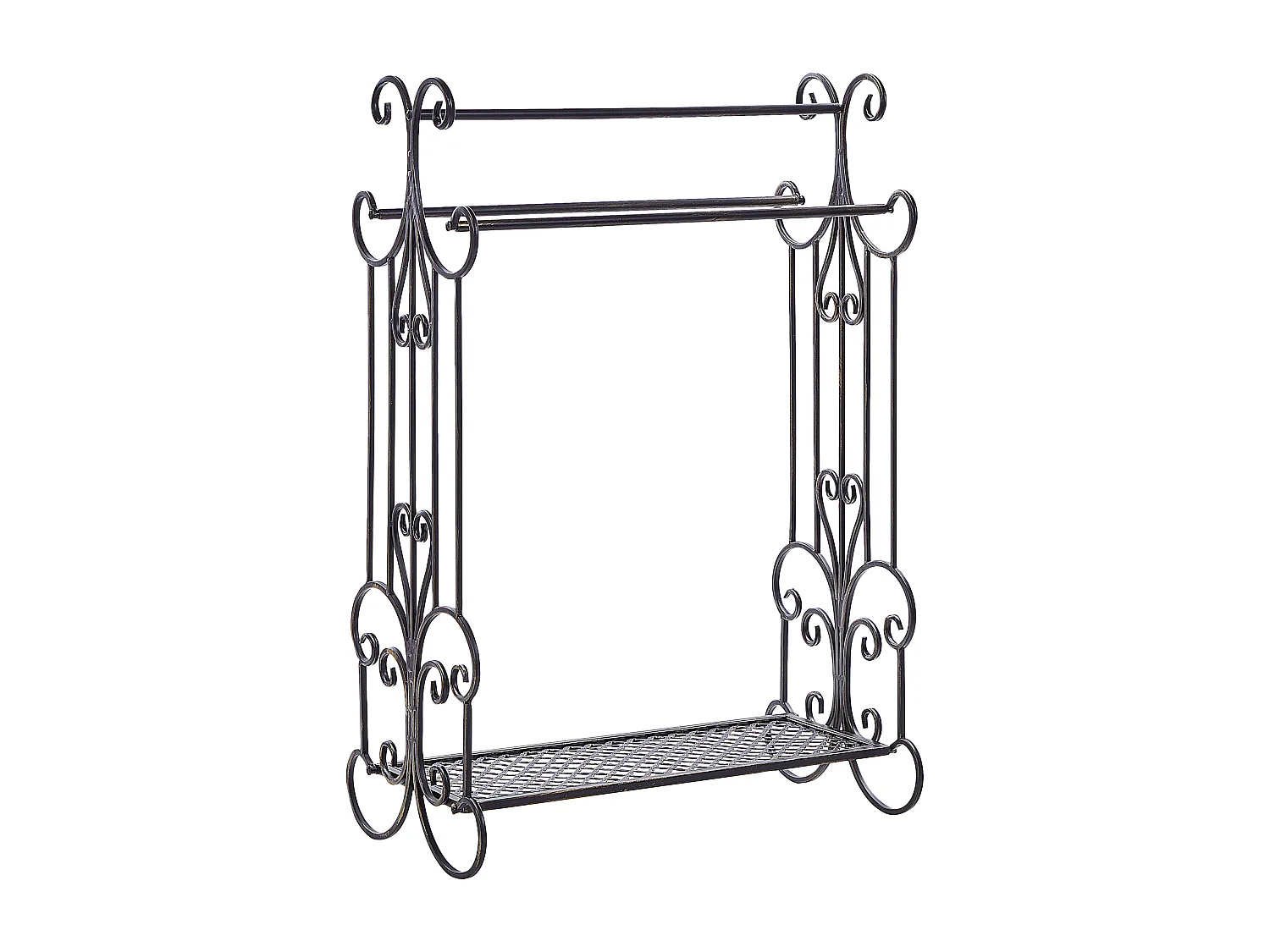 Porte-serviettes GLADIS Métal Noir