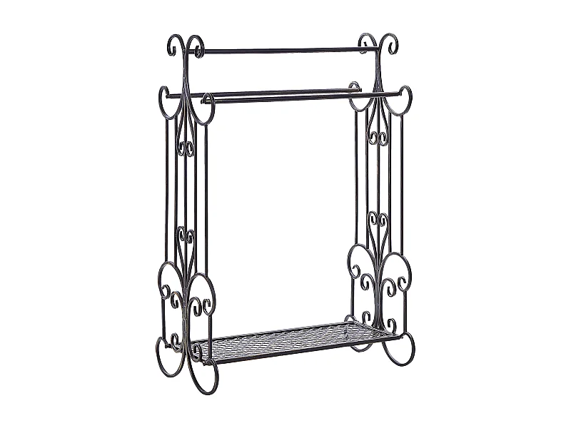 Porte-serviettes GLADIS Métal Noir