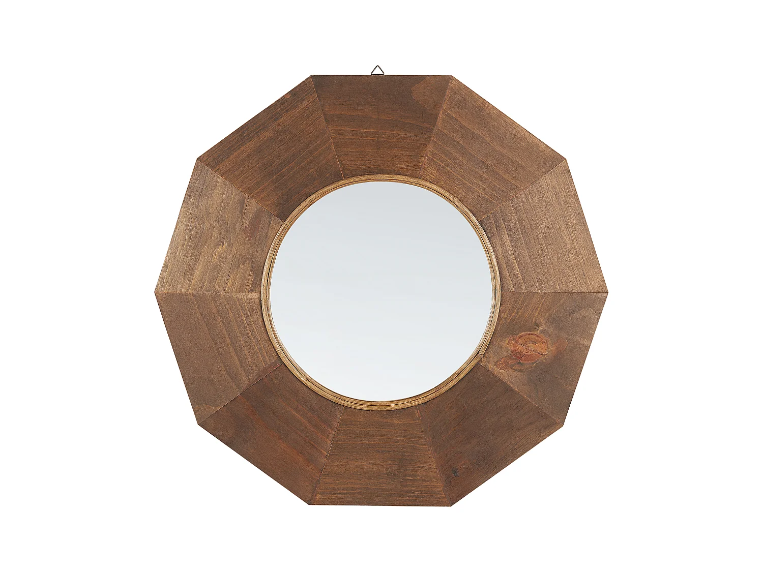 Miroir ASEM 60 cm 60 cm Bois de peuplier Marron