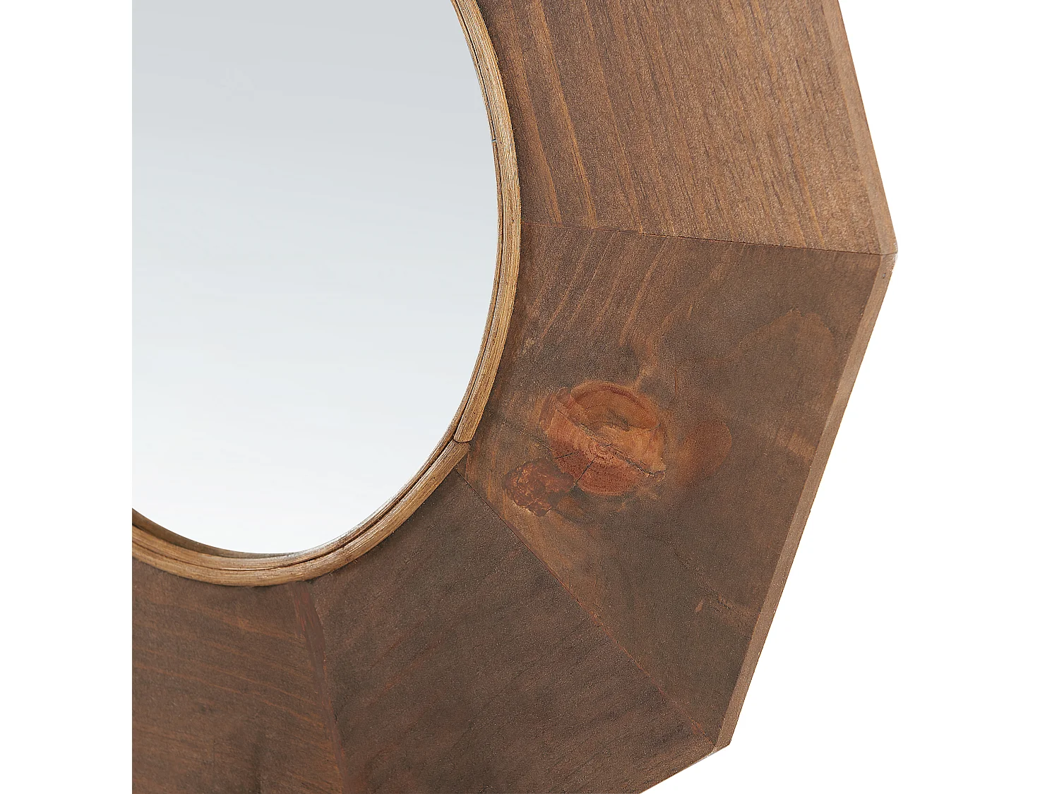 Miroir ASEM 60 cm 60 cm Bois Marron