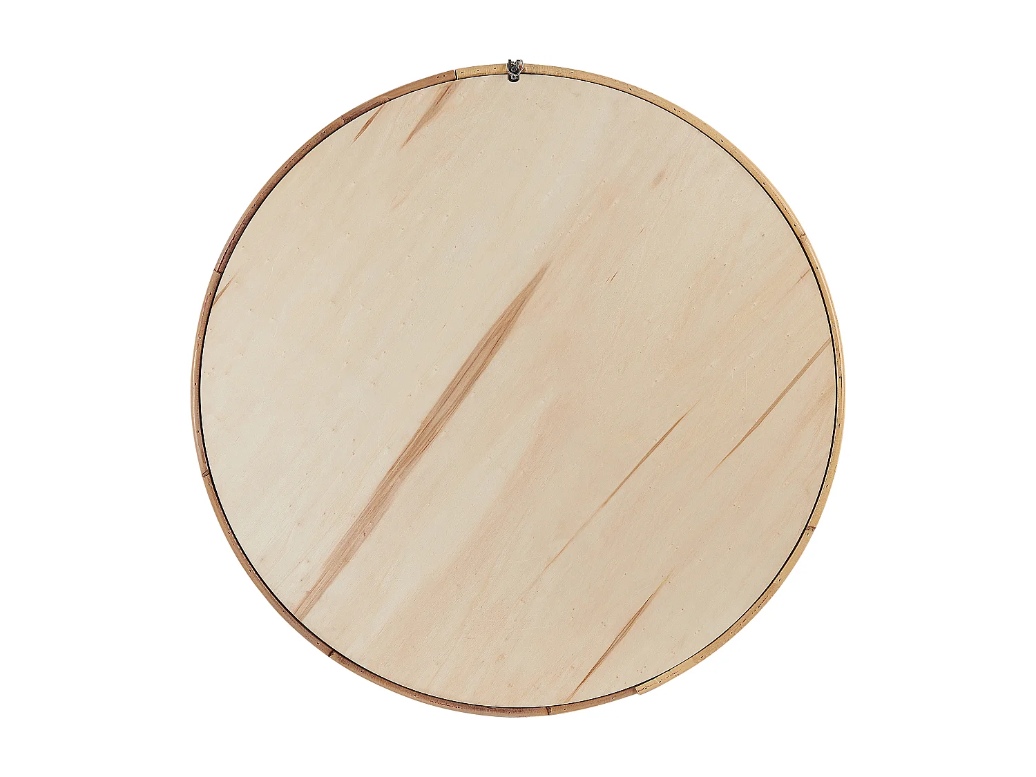 Miroir BARUNG 60 cm 60 cm Rotin Naturel Beige