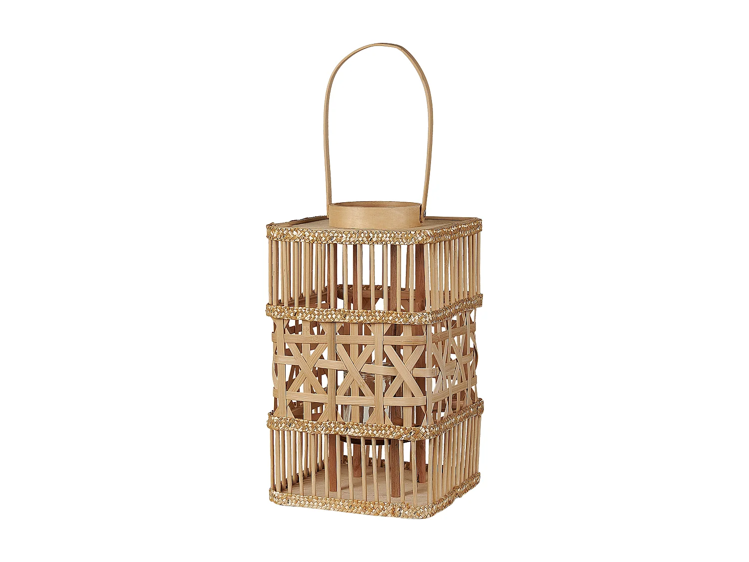 Lanterne LUMBIS Bambou 54 cm Naturel