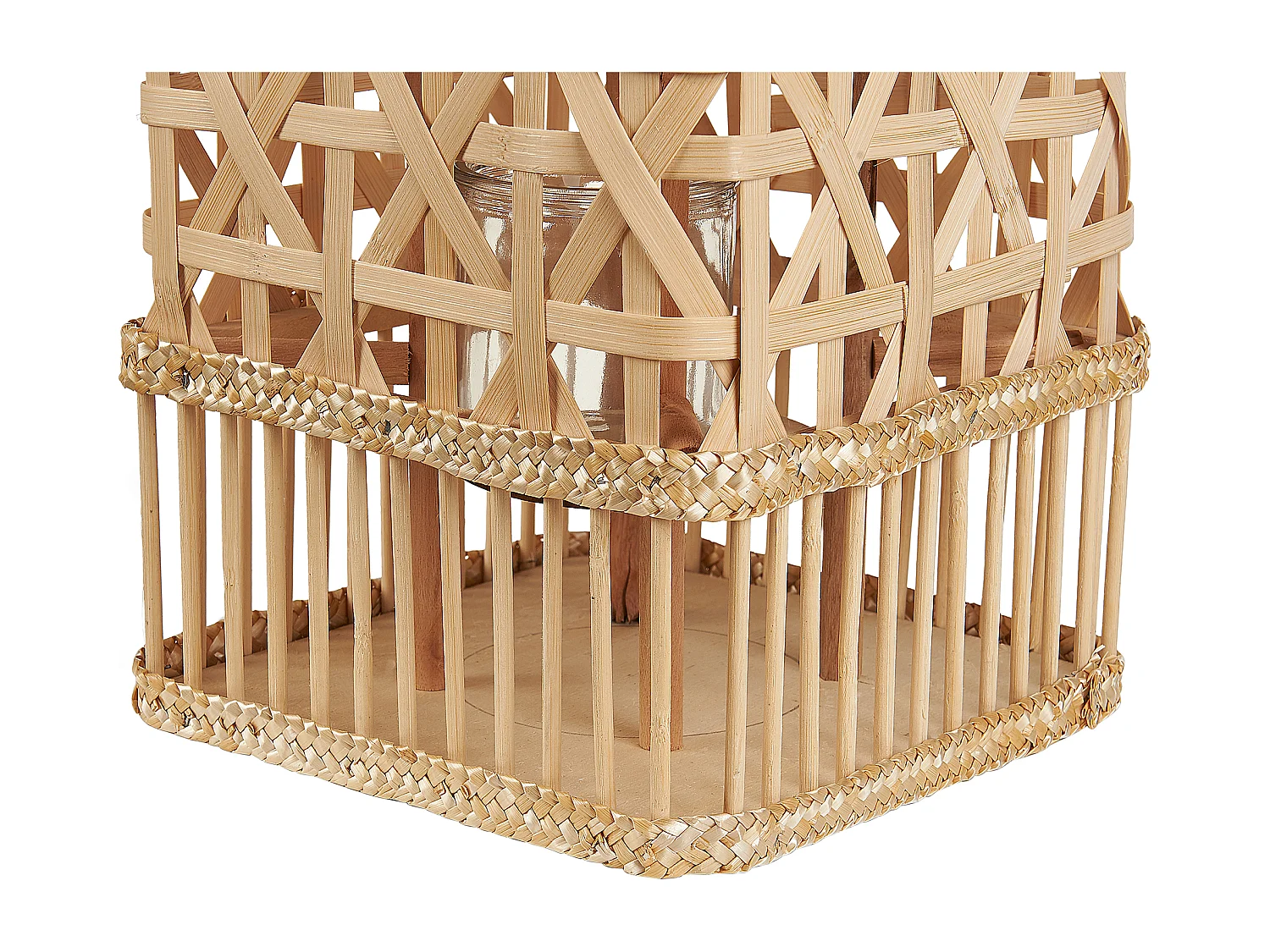 Lanterne LUMBIS Bambou 54 cm Naturel