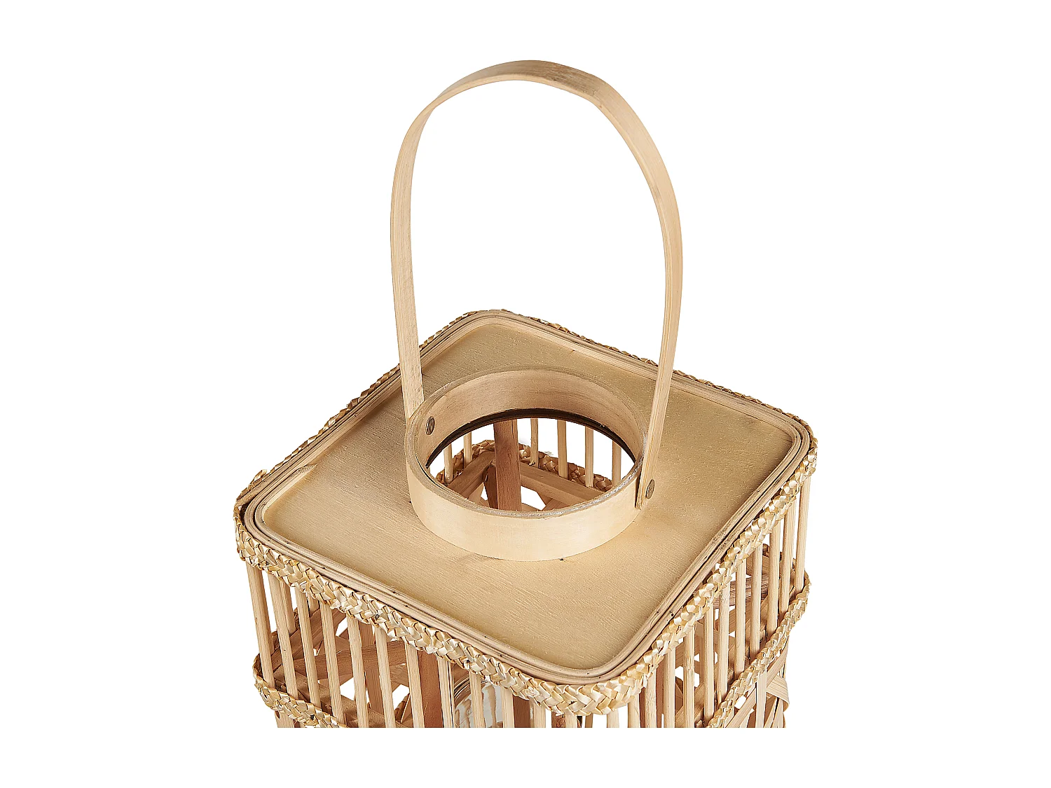 Lanterne LUMBIS Bambou 54 cm Naturel