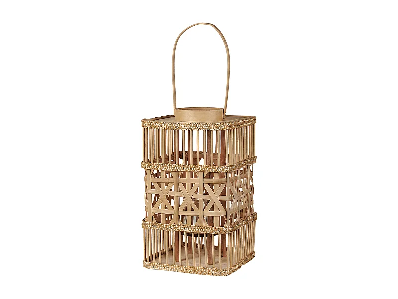 Lanterne LUMBIS Bambou 54 cm Naturel