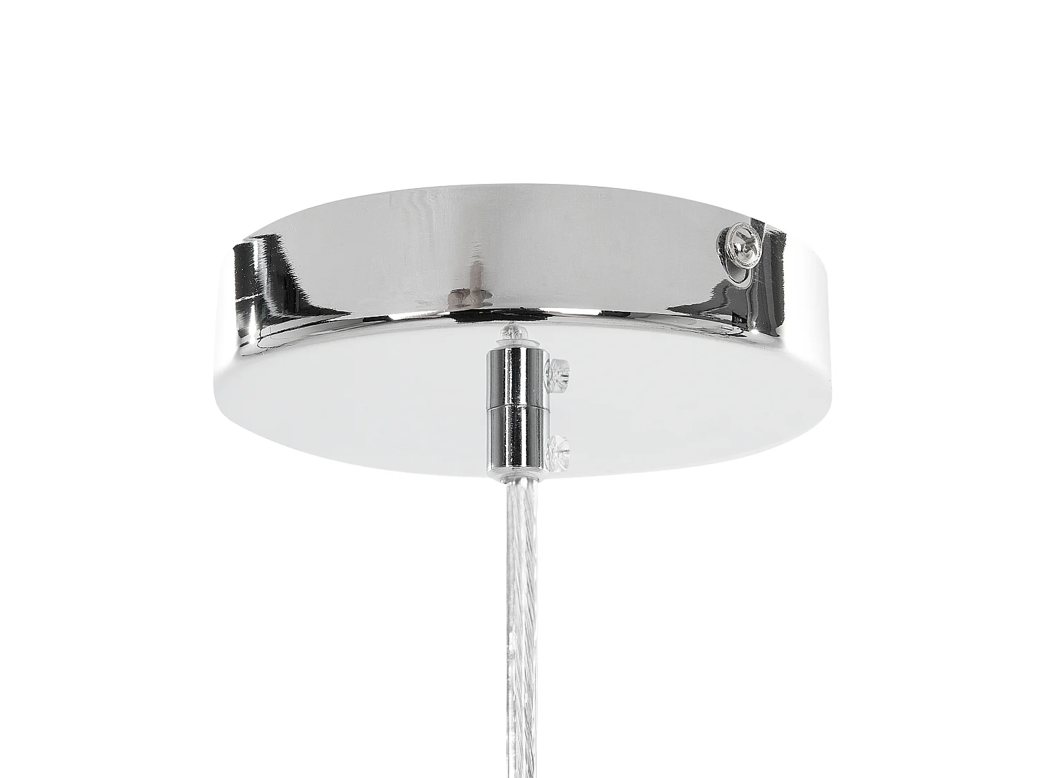 Lampe suspension MAGUSE Métal Argenté