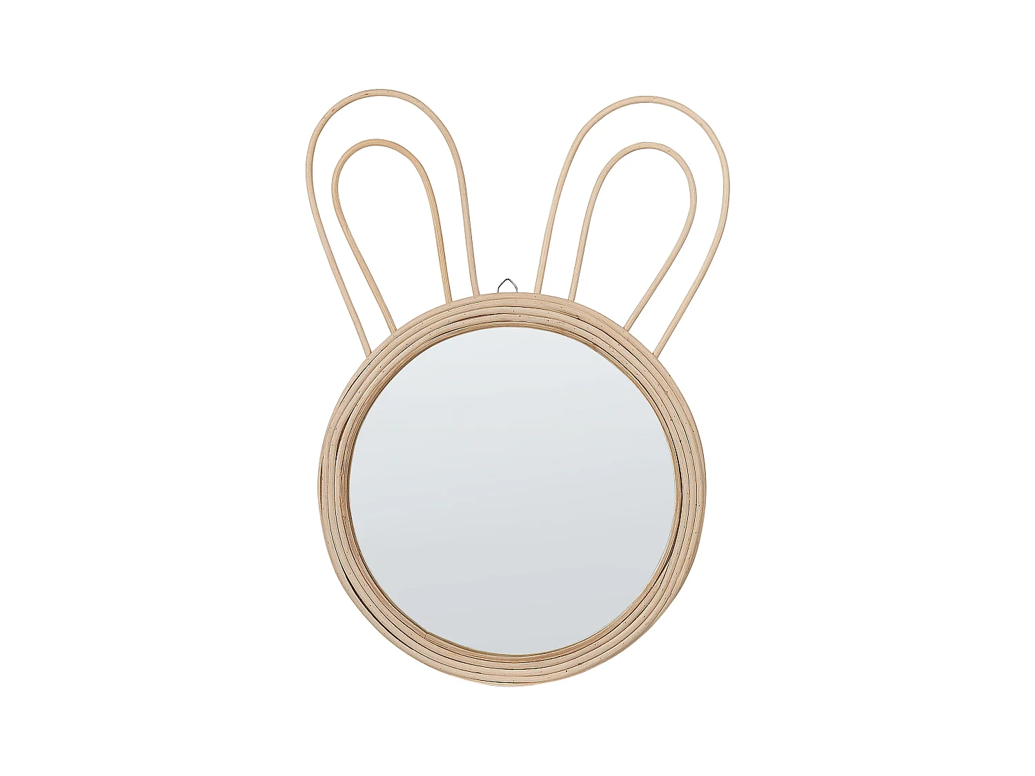 Miroir GOLONG 26 cm 45 cm Rotin Naturel