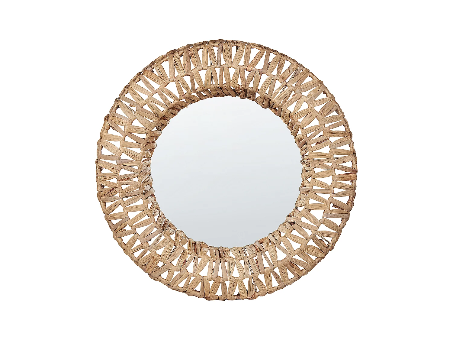 Miroir SABAOI 58 cm 58 cm Bois Naturel