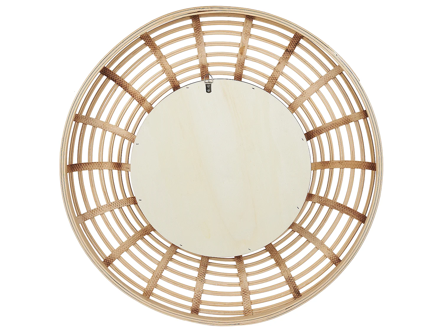 Specchio HANUA 60 cm 60 cm Legno di bambù Naturale
