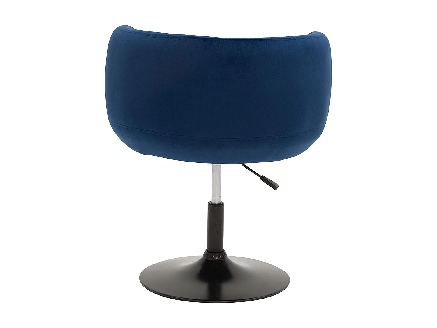 Tabouret de bar en velours bleu NOLAN - HAPPY GARDEN