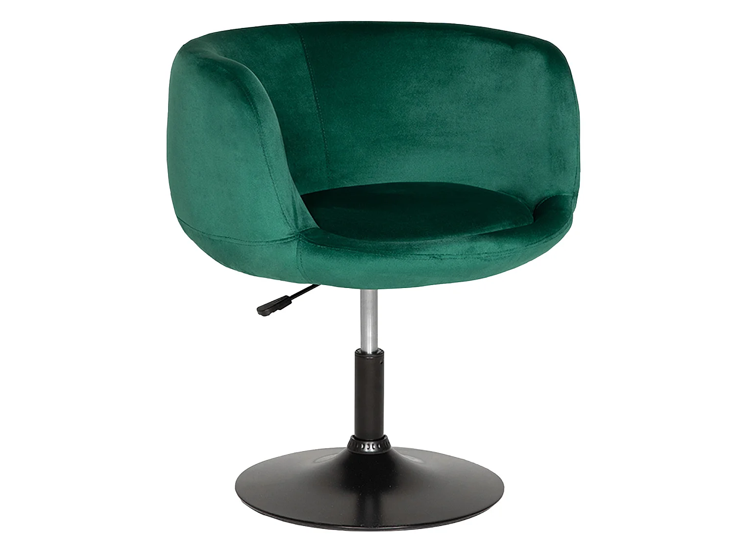 Taburete de bar de terciopelo verde NOLAN