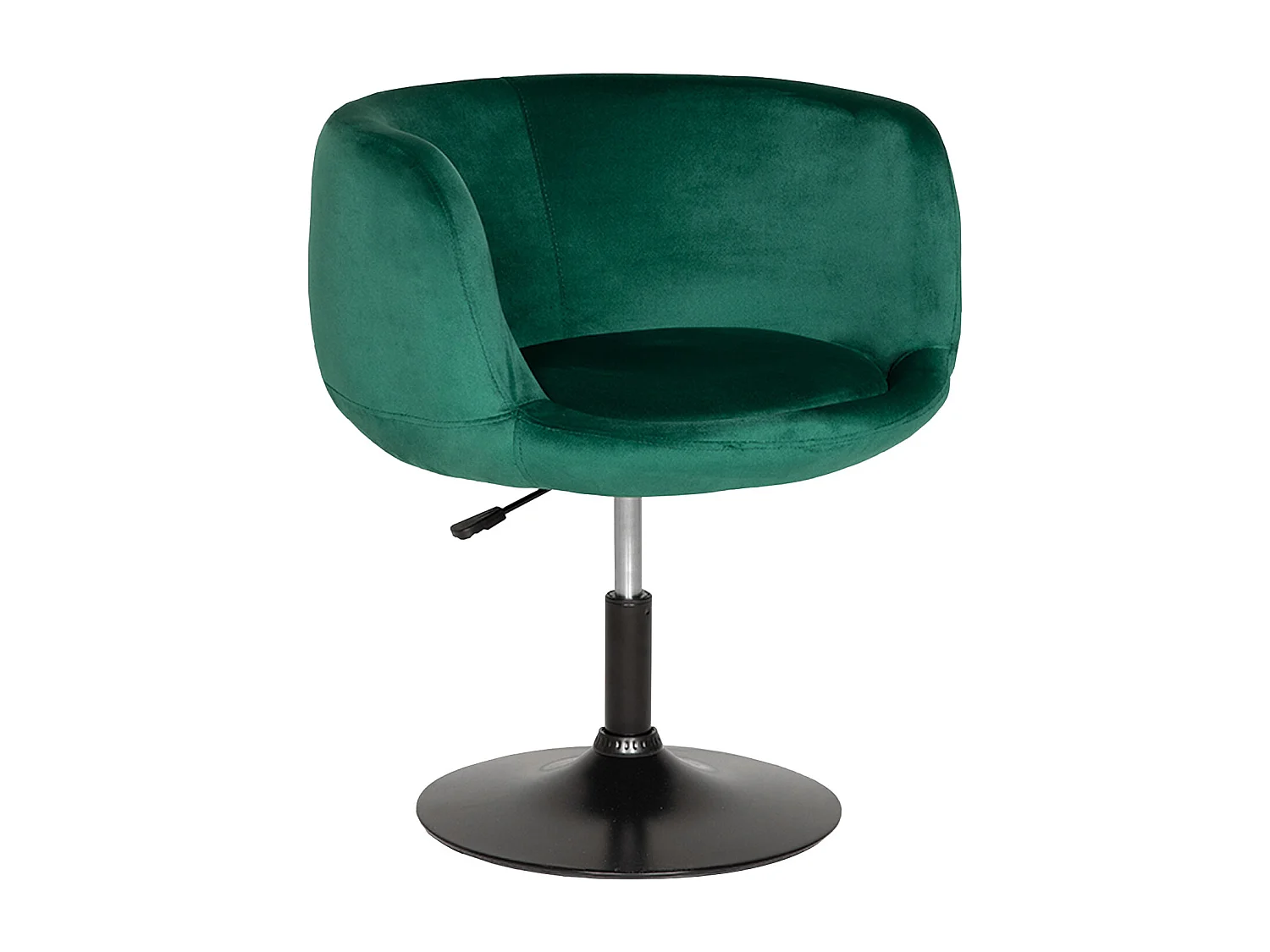 Tabouret de bar en velours vert NOLAN - HAPPY GARDEN