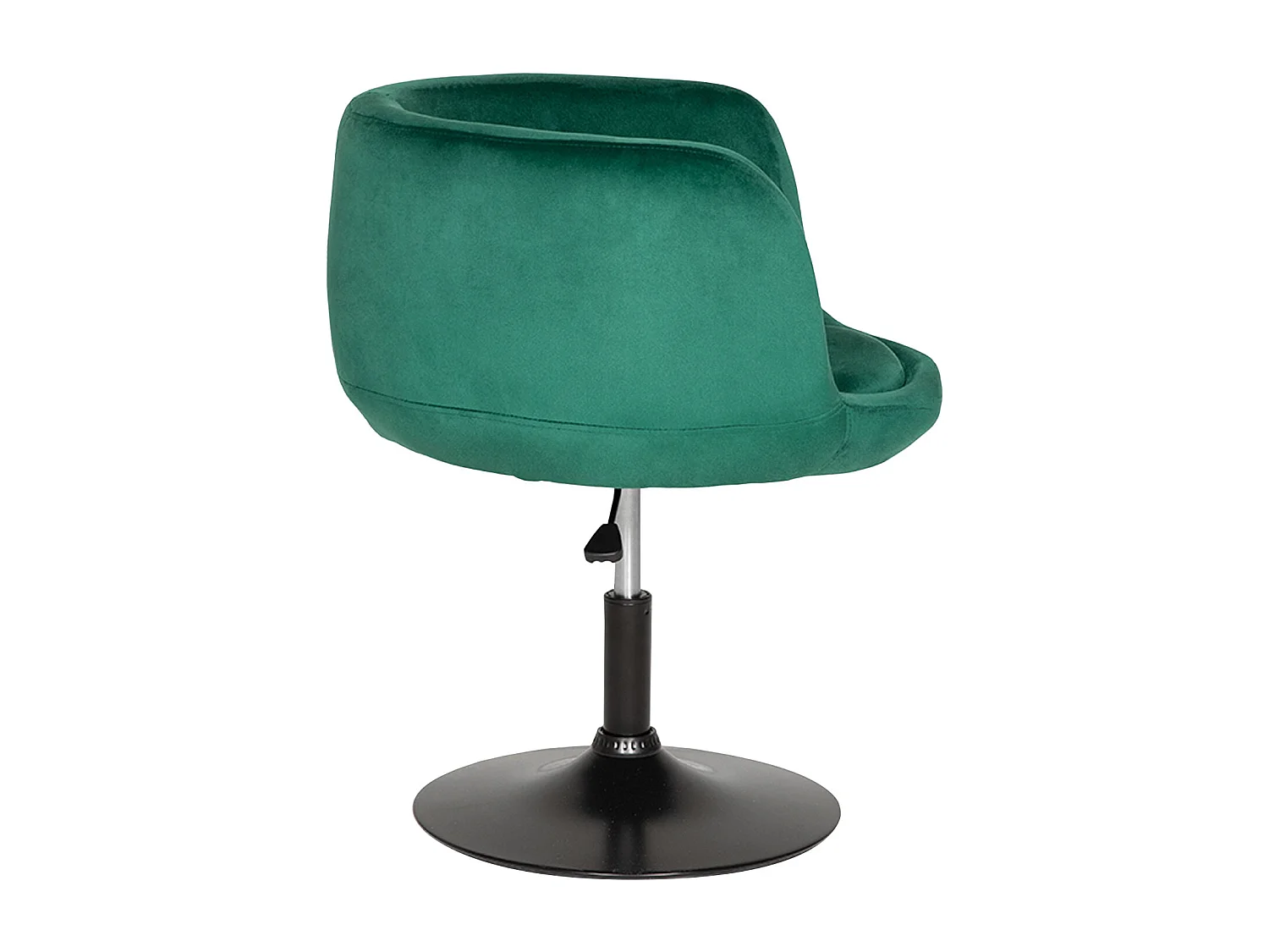 Tabouret de bar en velours vert NOLAN - HAPPY GARDEN