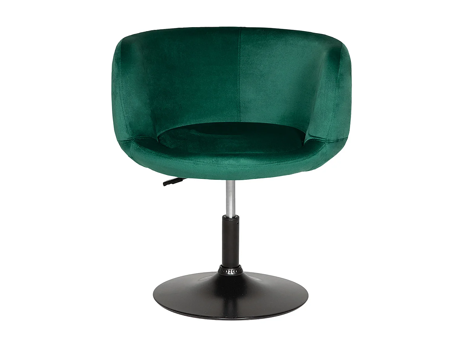 Tabouret de bar en velours vert NOLAN - HAPPY GARDEN